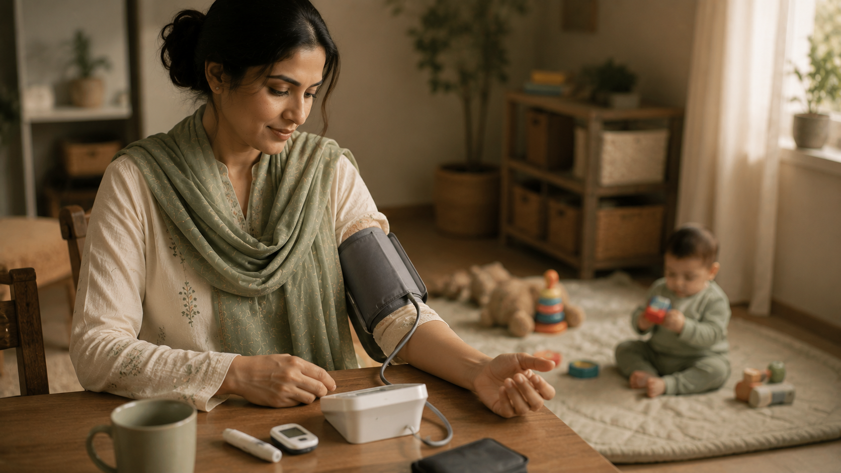 Breastfeeding with diabetes or hypertension